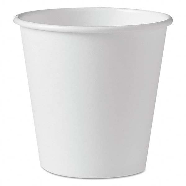 DART - Polycoated Hot Paper Cups, 10 oz, White, 1000/Carton - Eagle Tool & Supply