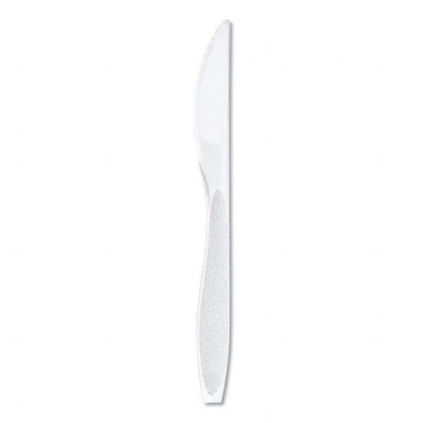 DART - Impress Heavyweight Full-Length Polystyrene Cutlery, Knife, White, 1000/Carton - Eagle Tool & Supply