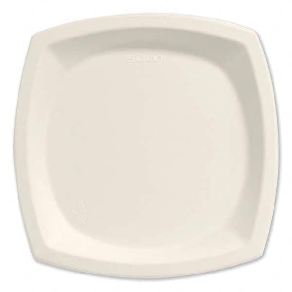 DART - Bare Eco-Forward Sugarcane Dinnerware, 10" Diam, Plate, Ivory, 125/Pack - Eagle Tool & Supply