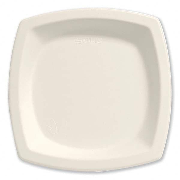 DART - Bare Eco-Forward Sugarcane Dinnerware, 6.7" Plate, 125/Pk - Eagle Tool & Supply