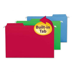 SMEAD - File Folders, Expansion Folders & Hanging Files Folder/File Type: Hanging File Folder Color: Multi-Color - Eagle Tool & Supply