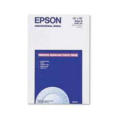 Epson - Office Machine Supplies & Accessories Office Machine/Equipment Accessory Type: Photo Paper For Use With: Inkjet Printers - Eagle Tool & Supply