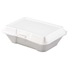 DART - Carryout Food Container, Foam, 1-Comp, 9 3/10 x 6 2/5 x 2 9/10, 200/Carton - Eagle Tool & Supply