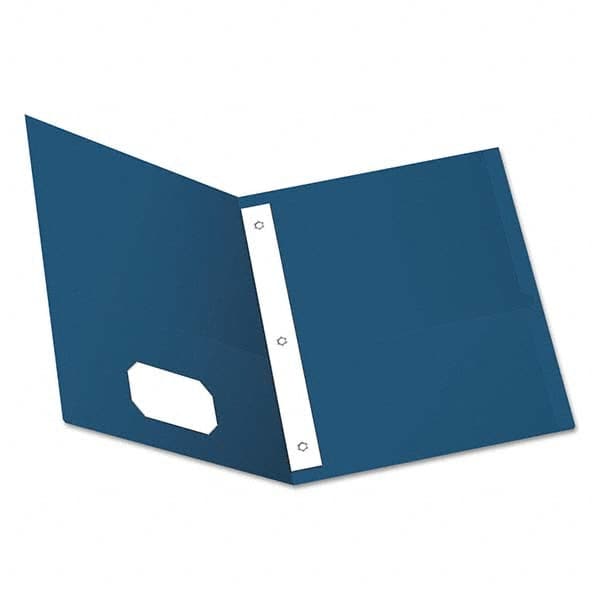 OXFORD - File Folders, Expansion Folders & Hanging Files Folder/File Type: Pocket Folders Color: Blue - Eagle Tool & Supply