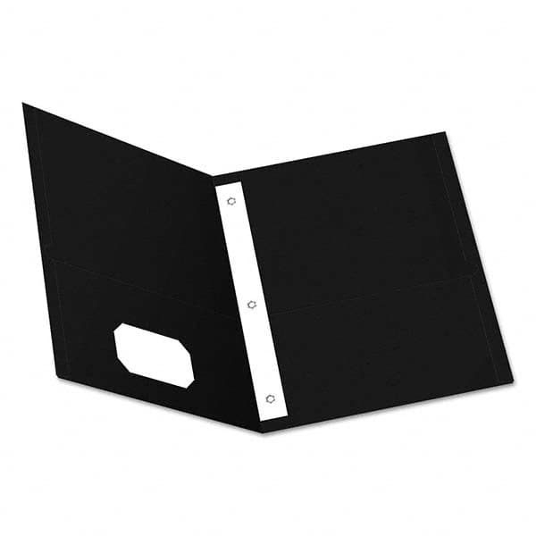 OXFORD - File Folders, Expansion Folders & Hanging Files Folder/File Type: Pocket Folders Color: Black - Eagle Tool & Supply