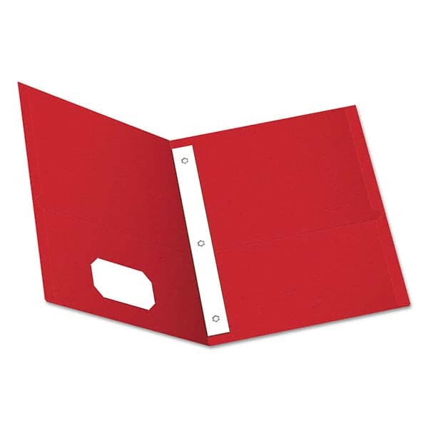 OXFORD - File Folders, Expansion Folders & Hanging Files Folder/File Type: Pocket Folders Color: Red - Eagle Tool & Supply