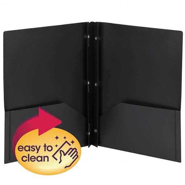 SMEAD - File Folders, Expansion Folders & Hanging Files Folder/File Type: Pocket Folders Color: Black - Eagle Tool & Supply