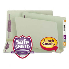 SMEAD - File Folders, Expansion Folders & Hanging Files Folder/File Type: File Folders with End Tab Color: Green - Eagle Tool & Supply