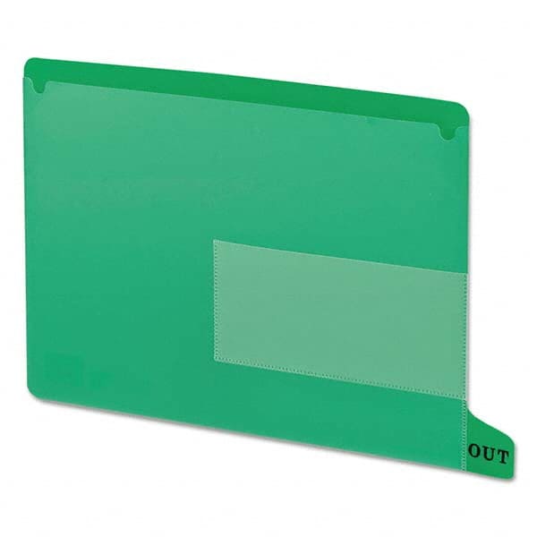 SMEAD - File Folders, Expansion Folders & Hanging Files Folder/File Type: File Guide w/Pockets Color: Green - Eagle Tool & Supply