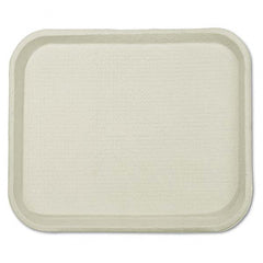 Chinet - Savaday Molded Fiber Food Trays, 9 x 12 x 1, White, Rectangular - Eagle Tool & Supply