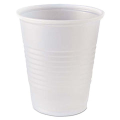 Fabri-Kal - RK Ribbed Cold Drink Cups, 5 oz, Clear, 2500/Carton - Eagle Tool & Supply