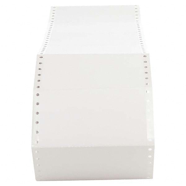 UNIVERSAL - Labels, Ribbons & Tapes Type: Dot Matrix Label Color: White - Eagle Tool & Supply