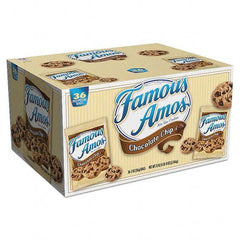 Kellogg's - Snacks, Cookies, Candy & Gum Breakroom Accessory Type: Cookies Breakroom Accessory Description: Famous Amos Cookies, Chocolate Chip, 2 oz Snack Pack, 36/Carton - Eagle Tool & Supply