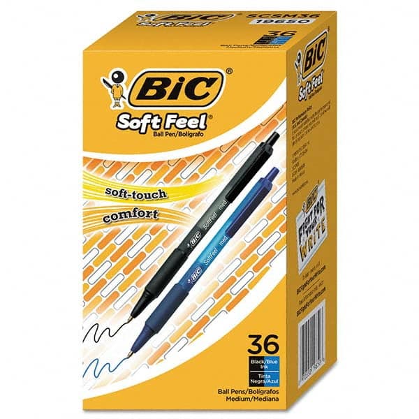 Bic - Pens & Pencils Type: Ball Point Pen Color: Assorted - Eagle Tool & Supply