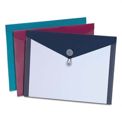 Pendaflex - File Folders, Expansion Folders & Hanging Files Folder/File Type: File Jackets Color: Navy Blue; Burgundy; Teal - Eagle Tool & Supply