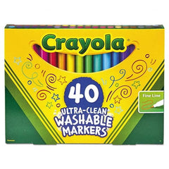 Crayola - Markers & Paintsticks Type: Art Marker Color: Assorted - Eagle Tool & Supply