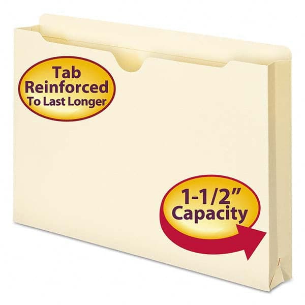 SMEAD - File Folders, Expansion Folders & Hanging Files Folder/File Type: File Jackets Color: Manila - Eagle Tool & Supply