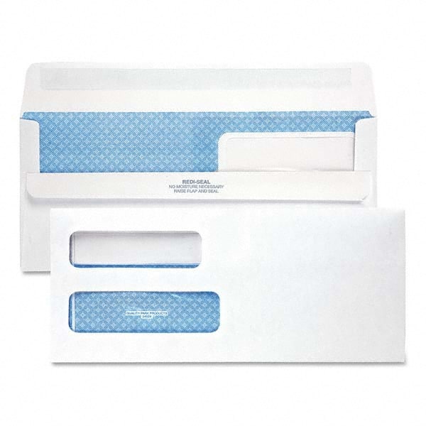 Quality Park - Mailers, Sheets & Envelopes Type: Business Envelope Style: Peel-Off Self-Seal - Eagle Tool & Supply