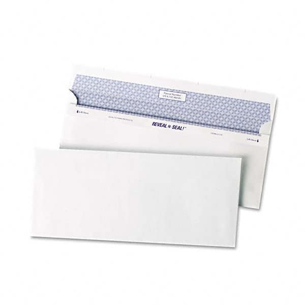 Quality Park - Mailers, Sheets & Envelopes Type: Business Envelope Style: Self Adhesive - Eagle Tool & Supply