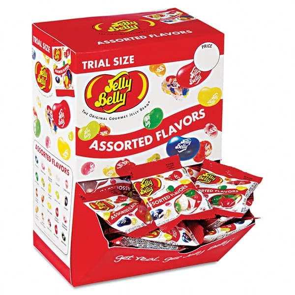 Jelly Belly - Snacks, Cookies, Candy & Gum Breakroom Accessory Type: Candy Breakroom Accessory Description: Jelly Beans, Assorted Flavors, 80/Dispenser Box - Eagle Tool & Supply