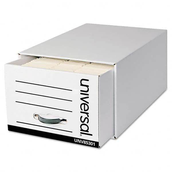 UNIVERSAL - Compartment Storage Boxes & Bins Type: File Boxes-Storage Number of Compartments: 1.000 - Eagle Tool & Supply