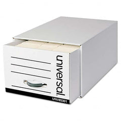 UNIVERSAL - Compartment Storage Boxes & Bins Type: File Boxes-Storage Number of Compartments: 1.000 - Eagle Tool & Supply