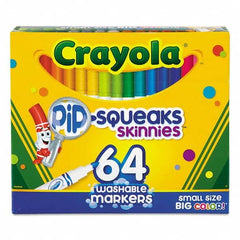 Crayola - Markers & Paintsticks Type: Washable Marker Color: Assorted - Eagle Tool & Supply