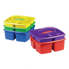 Storex - Compartment Storage Boxes & Bins Type: Art Caddie Number of Compartments: 3.000 - Eagle Tool & Supply