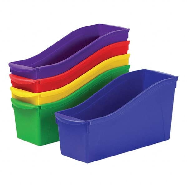 Storex - Compartment Storage Boxes & Bins Type: Book Bin Number of Compartments: 1.000 - Eagle Tool & Supply