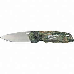 Pocket & Folding Knives; Edge Type: Straight; Blade Type: Straight Edge; Blade Material: Stainless Steel; Handle Material: Plastic; Overall Length (Inch): 7-1/2; Blade Length (Inch): 2; Blade Length (Decimal Inch): 2.0000; Closed Length (Decimal Inch): 4.