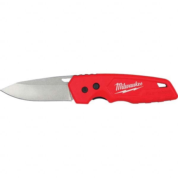 Milwaukee Tool - Pocket & Folding Knives Knife Type: Folding Knife Edge Type: Straight - Eagle Tool & Supply