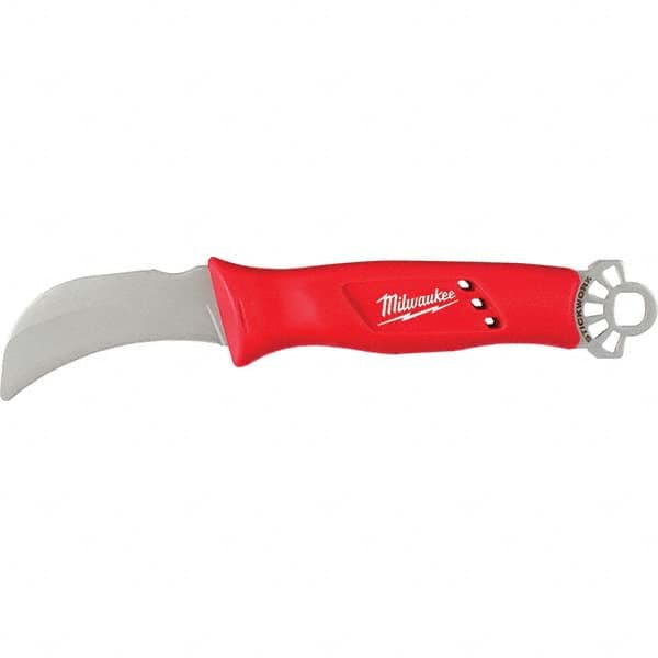 Milwaukee Tool - Fixed Blade Knives Trade Type: Lineman's Insulated Skinning Knife Blade Length (Inch): 3-1/4 - Eagle Tool & Supply