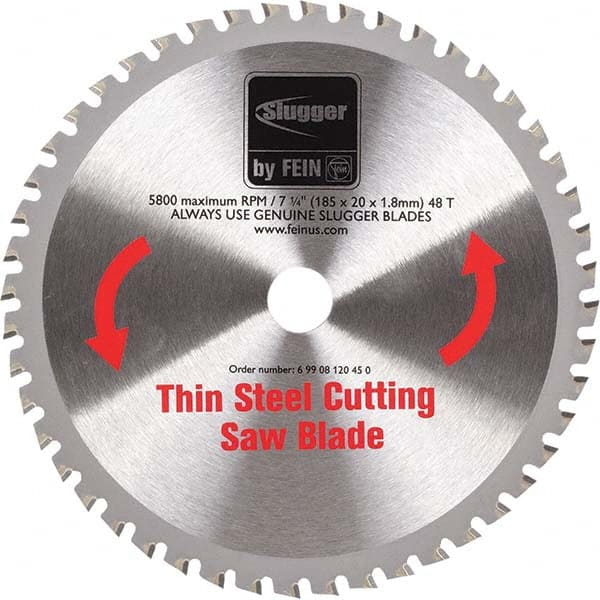 Fein - Wet & Dry-Cut Saw Blades Blade Diameter (Inch): 7-1/4 Blade Material: Carbide-Tipped - Eagle Tool & Supply