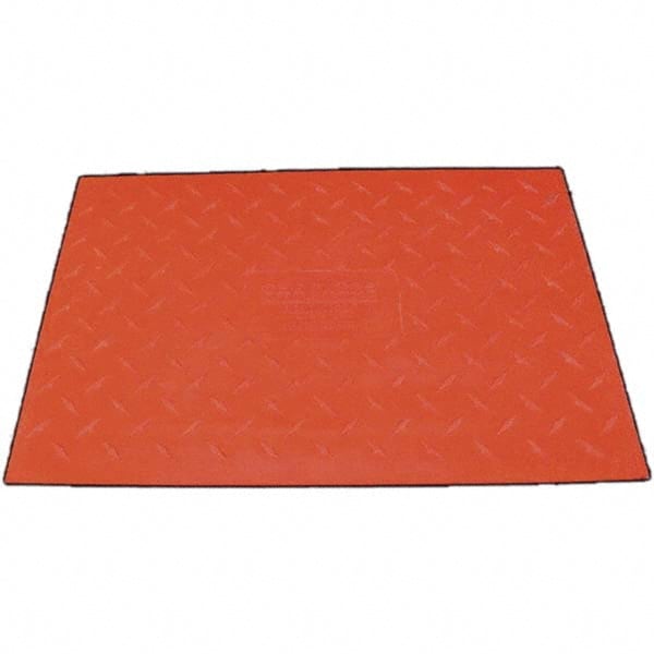 Checkers - On Floor Cable Covers Cover Material: Polyurethane Number of Channels: 1 - Eagle Tool & Supply