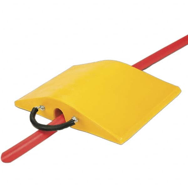 Checkers - On Floor Cable Covers Cover Material: Polyurethane Number of Channels: 1 - Eagle Tool & Supply