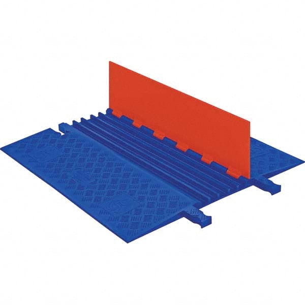 Checkers - On Floor Cable Covers Cover Material: Polyurethane Number of Channels: 5 - Eagle Tool & Supply