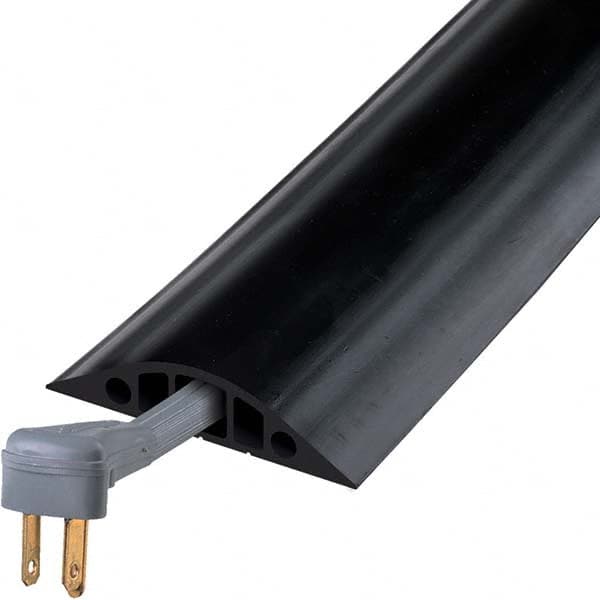 Checkers - On Floor Cable Covers Cover Material: Rubber Number of Channels: 5 - Eagle Tool & Supply