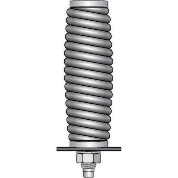 Checkers - Flag Pole Accessories Type: Hexagon Base Material: Steel w/Bright Zinc Finish - Eagle Tool & Supply