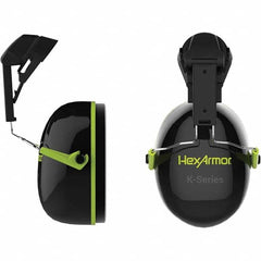 HexArmor - Earmuffs Band Position: Hard Hat Cap Mounted NRR Rating (dB) Behind the Neck: 25 - Eagle Tool & Supply