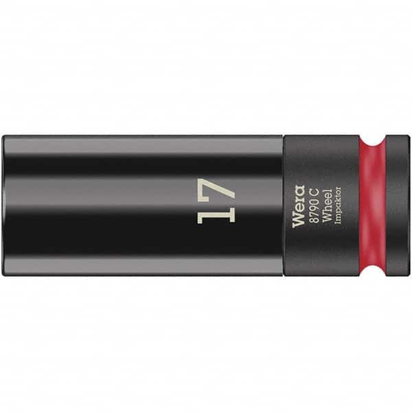 Wera - Impact Sockets Drive Size (Inch): 1/2 Size (mm): 17.0 - Eagle Tool & Supply