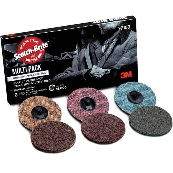 3M - Quick Change Discs Disc Diameter (Inch): 3 Attaching System: Type TR - Eagle Tool & Supply