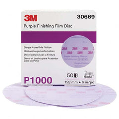 3M - Hook & Loop Discs Abrasive Type: Film Disc Disc Diameter (Inch): 6 - Eagle Tool & Supply