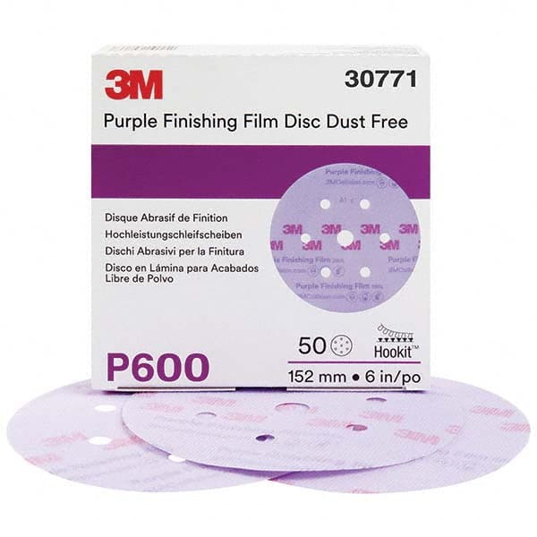 3M - Hook & Loop Discs Abrasive Type: Film Disc Disc Diameter (Inch): 6 - Eagle Tool & Supply
