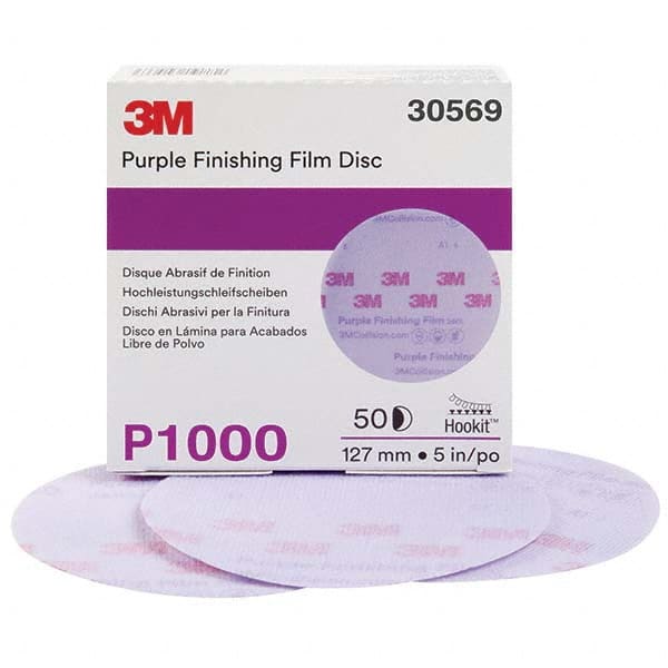 3M - Hook & Loop Discs Abrasive Type: Film Disc Disc Diameter (Inch): 5 - Eagle Tool & Supply
