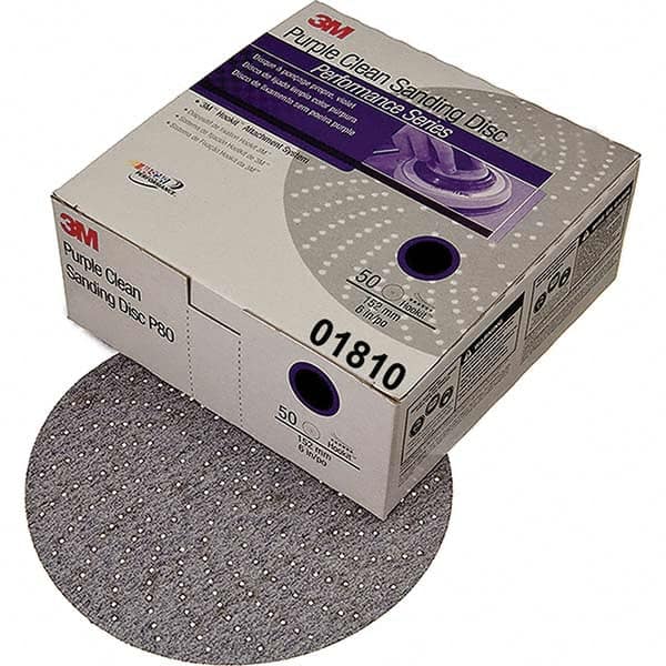 3M - Hook & Loop Discs Abrasive Type: Sanding Disc Disc Diameter (Inch): 6 - Eagle Tool & Supply
