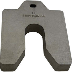 Maudlin Products - Metal Shim Stock Type: Slotted Shim Material: Stainless Steel - Eagle Tool & Supply