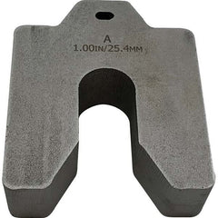 Maudlin Products - Metal Shim Stock Type: Slotted Shim Material: Stainless Steel - Eagle Tool & Supply