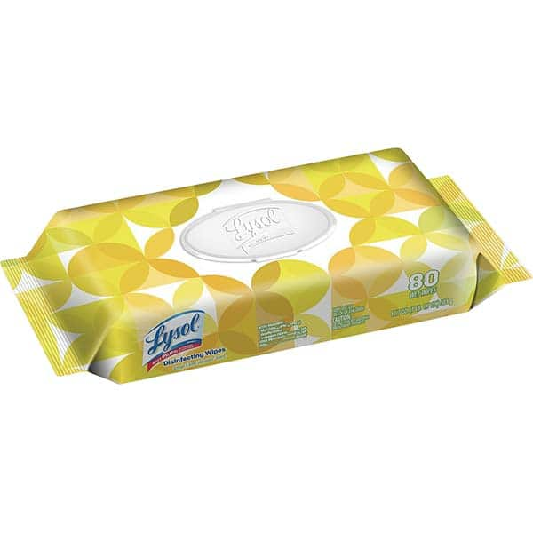 Lysol - Wipes Type: Disinfecting Style: Flatpack - Eagle Tool & Supply