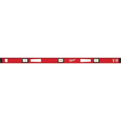 Milwaukee Tool - Box Beam, I-Beam & Torpedo Levels Level Type: I-Beam Number of Vials: 3 - Eagle Tool & Supply