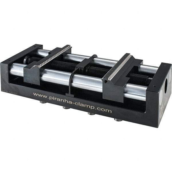 Piranha Clamp - Self-Centering Vises Jaw Width (mm): 120.00 Maximum Jaw Opening Capacity (mm): 238.00 - Eagle Tool & Supply